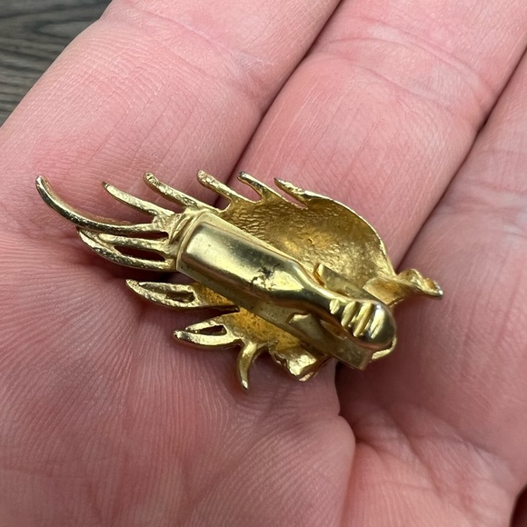 Vintage Indian Headdress Motorcycle Tie Clip Bar - Picture 3 of 4